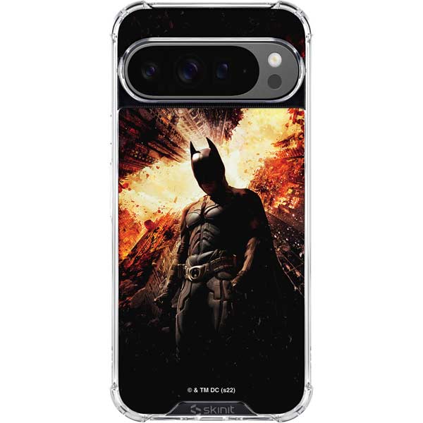 The Dark Knight Rises Movie Poster Google Pixel 10 Pro XL Clear Case