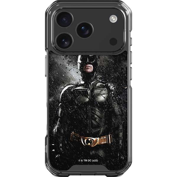 The Dark Knight Rises Batman Poster iPhone 17 Pro Clear Case