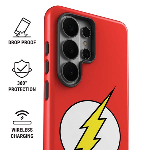 DC Comics The Flash Original Emblem Galaxy S26 Ultra Impact Case