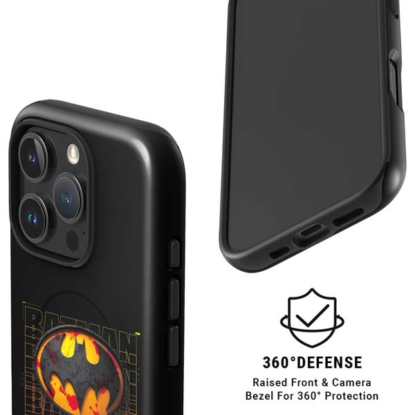 DC Comics The Flash Movie: Batman Bloody Logo iPhone 16 Pro Max Magsafe Impact Case