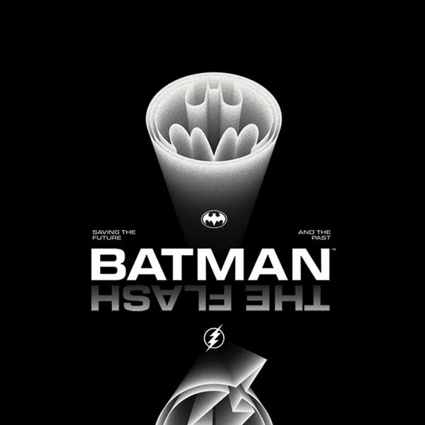 DC Comics The Flash Movie: Batman Flash Future & Past iPhone XS Pro Case