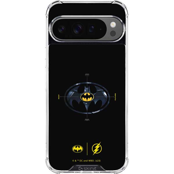 DC Comics The Flash Movie: Batman Multiverse Logos Google Pixel 10 Pro Clear Case