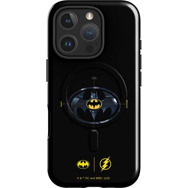 DC Comics The Flash Movie: Batman Multiverse Logos iPhone 16 Pro Magsafe Impact Case