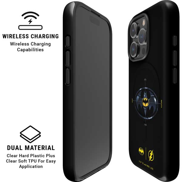 DC Comics The Flash Movie: Batman Multiverse Logos iPhone 16 Pro Magsafe Impact Case