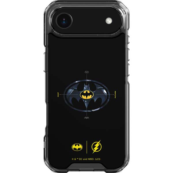 DC Comics The Flash Movie: Batman Multiverse Logos iPhone 17 Air Clear Case