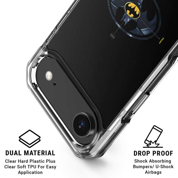 DC Comics The Flash Movie: Batman Multiverse Logos iPhone 17 Air Clear Case