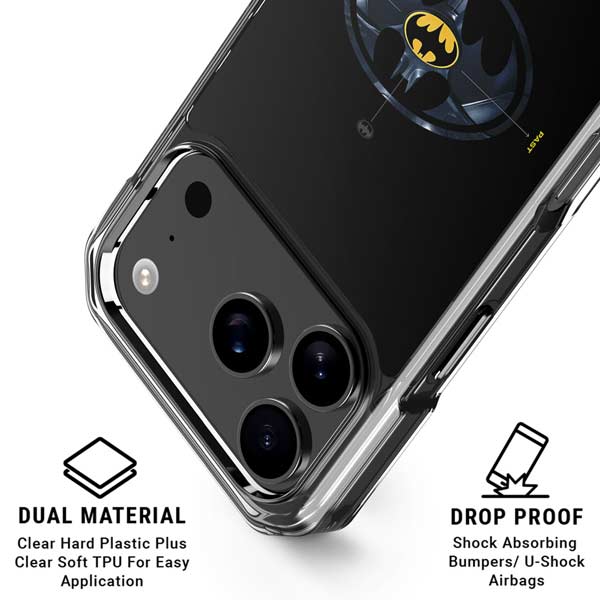 DC Comics The Flash Movie: Batman Multiverse Logos iPhone 17 Pro MagSafe Case