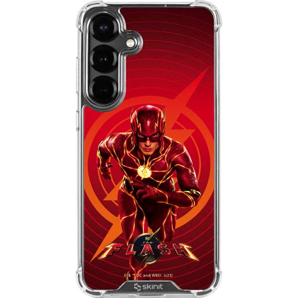 DC Comics The Flash Movie: Flash in Motion Galaxy S26 Clear Case