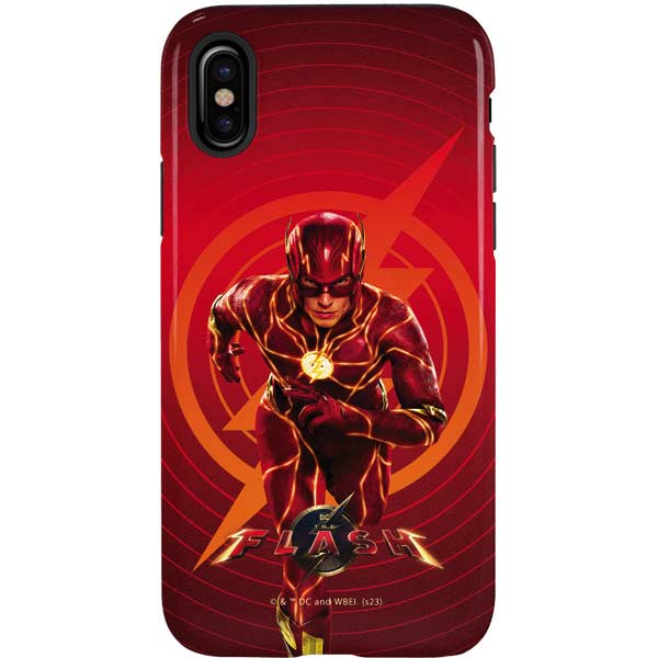 DC Comics The Flash Movie: Flash in Motion iPhone XS Pro Case