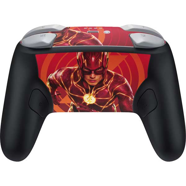 DC Comics The Flash Movie: Flash in Motion Nintendo Switch 2 (2025) Pro Controller Skin