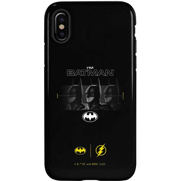 DC Comics The Flash Movie: I am Batman Past to Future iPhone XS Pro Case