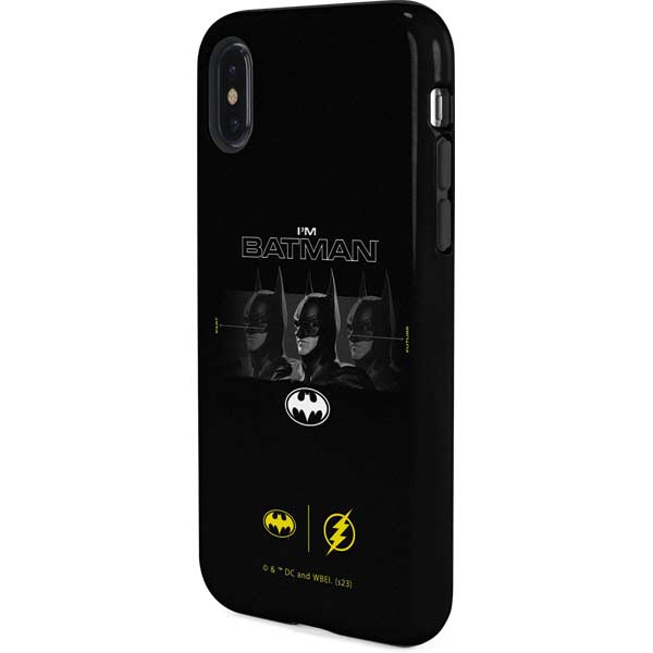 DC Comics The Flash Movie: I am Batman Past to Future iPhone XS Pro Case