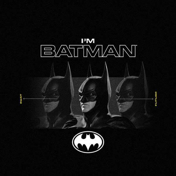 DC Comics The Flash Movie: I am Batman Past to Future iPhone XS Pro Case