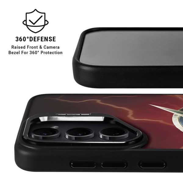 DC Comics The Flash Movie: Logo Poster Galaxy S26 Ultra Kickstand Case