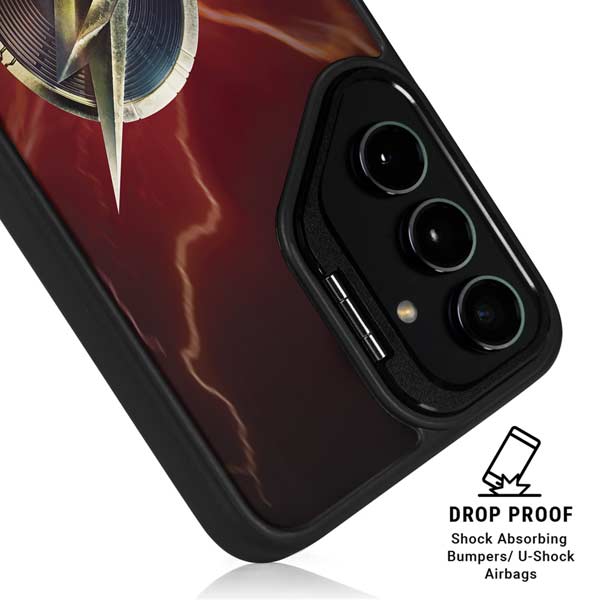 DC Comics The Flash Movie: Logo Poster Galaxy S26 Ultra Kickstand Case