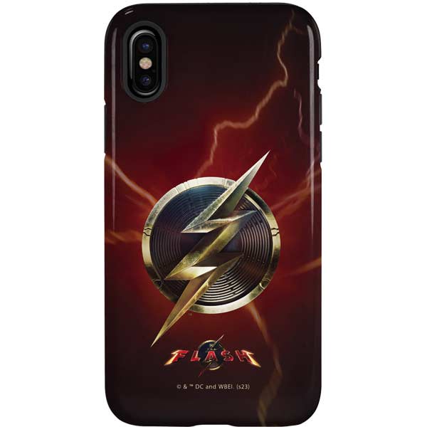 DC Comics The Flash Movie: Logo Poster iPhone XS Pro Case