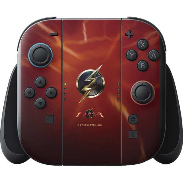 The Flash Movie: Logo Poster Nintendo Switch 2 (2025) with Joy-Con Skin ...