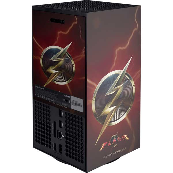 DC Comics The Flash Movie: Logo Poster Skin for the 2024 XBox Series X ...