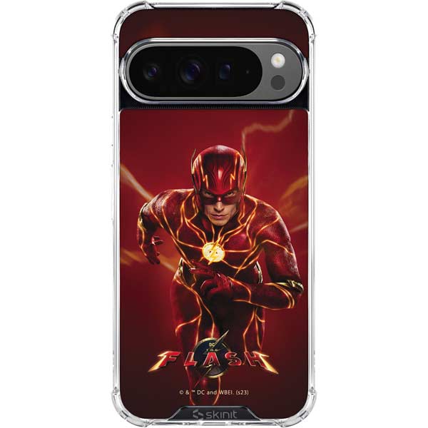 DC Comics The Flash Movie: The Fastest Man Alive Google Pixel 10 Pro Clear Case