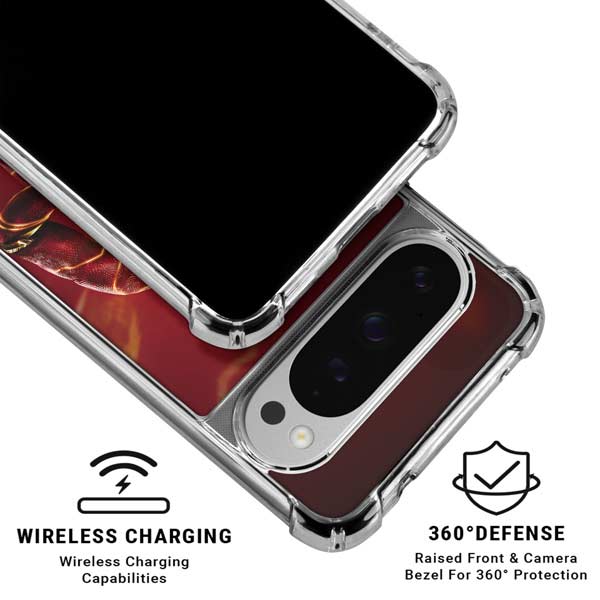DC Comics The Flash Movie: The Fastest Man Alive Google Pixel 10 Pro Clear Case