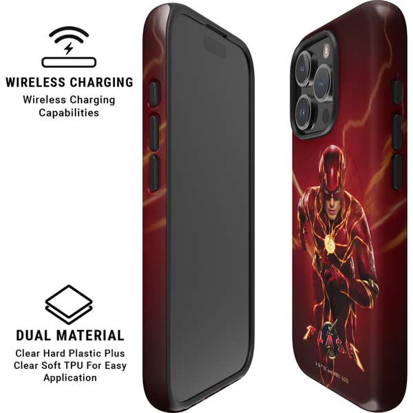 DC Comics The Flash Movie: The Fastest Man Alive iPhone 16 Pro Max Magsafe Impact Case