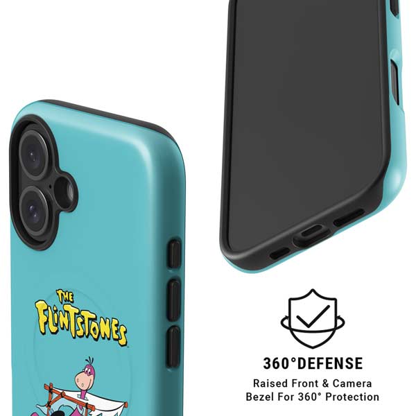 The Flintstones and Rubbles iPhone 17 Magsafe Impact Case