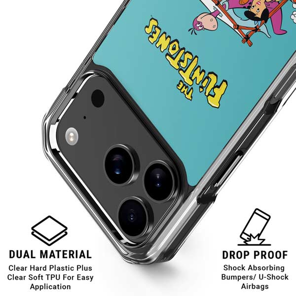 The Flintstones and Rubbles iPhone 17 Pro MagSafe Case
