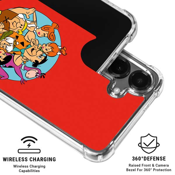 The Flinstones The Flintstones Galaxy S26 Clear Case