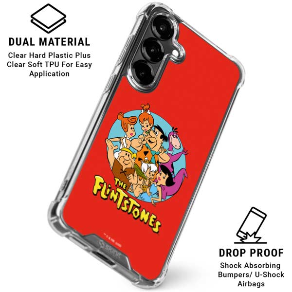 The Flinstones The Flintstones Galaxy S26 Plus Clear Case
