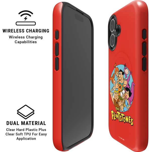 The Flinstones The Flintstones iPhone 16 Magsafe Impact Case