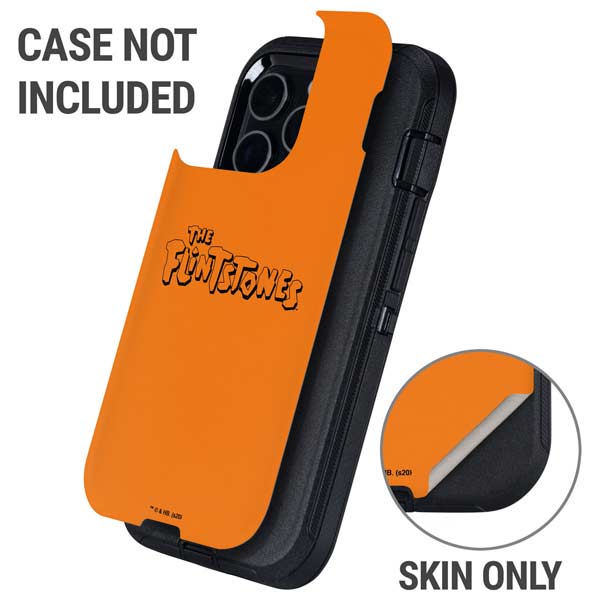 The Flinstones The Flintstones Outline Otterbox Defender iPhone Skin