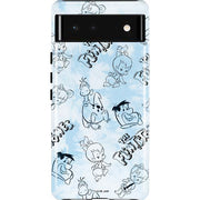 The Flinstones The Flintstones Tie Dye Print Pixel Cases