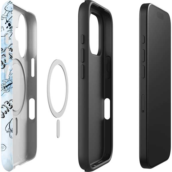 The Flinstones The Flintstones Tie Dye Print iPhone 16 Magsafe Impact Case