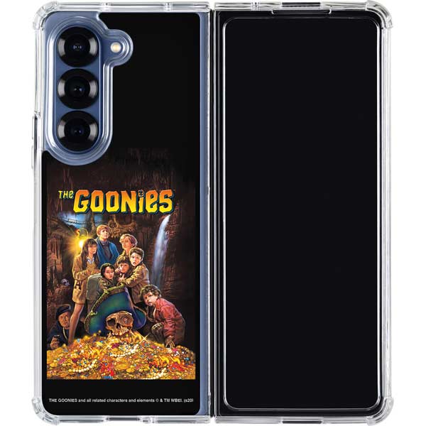 Warner Bros The Goonies (1985) The Goonies Animated Galaxy Z Fold7 Clear Case