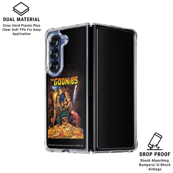 Warner Bros The Goonies (1985) The Goonies Animated Galaxy Z Fold7 Clear Case