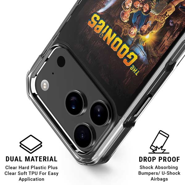 Warner Bros The Goonies (1985) The Goonies Animated iPhone 17 Pro Clear Case