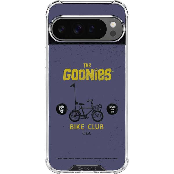 Warner Bros The Goonies (1985) The Goonies Bike Club Google Pixel 10 Pro XL Clear Case