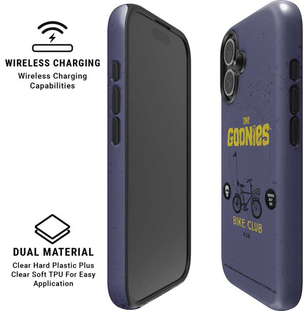 Warner Bros The Goonies (1985) The Goonies Bike Club iPhone 16 Plus Magsafe Impact Case