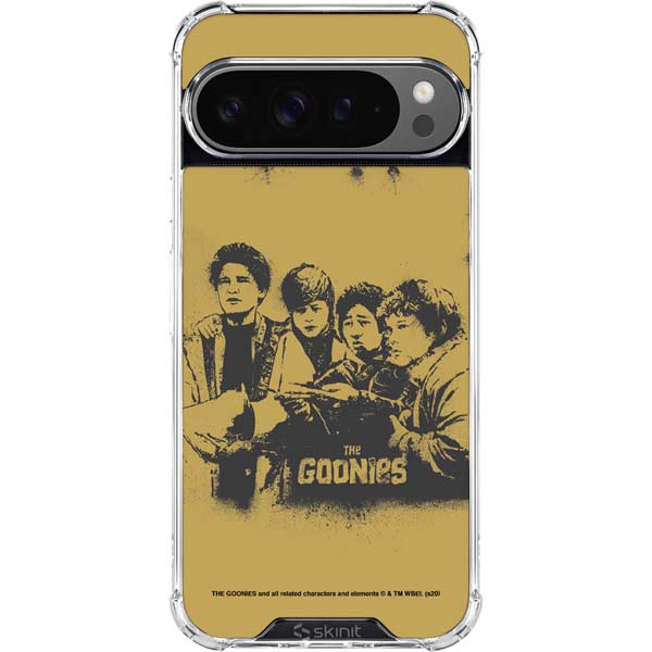 Warner Bros The Goonies (1985) The Goonies Cast Google Pixel 10 Pro XL Clear Case