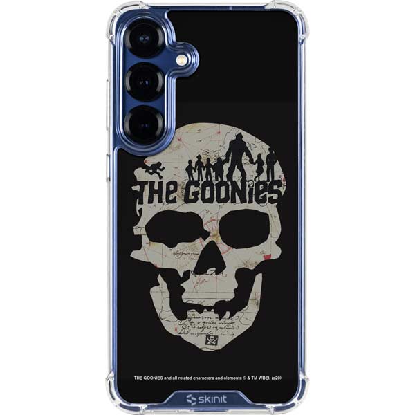 Warner Bros The Goonies (1985) The Goonies Skull Map Galaxy S25 FE Clear Case