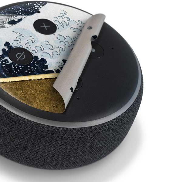 Hokusai The Great Wave off Kanagawa Amazon Echo Dot Skin