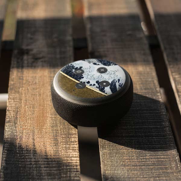 Hokusai The Great Wave off Kanagawa Amazon Echo Dot Skin
