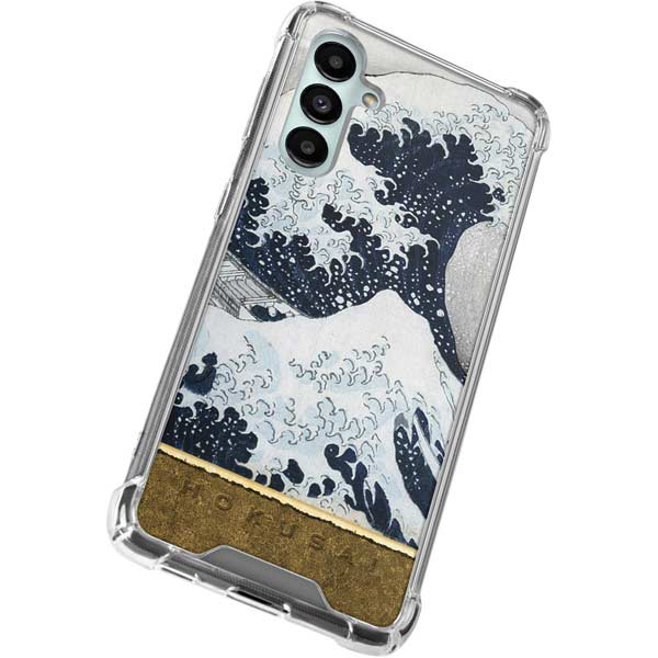 The Great Wave off Kanagawa by Hokusai Galaxy A16 5G Clear Case