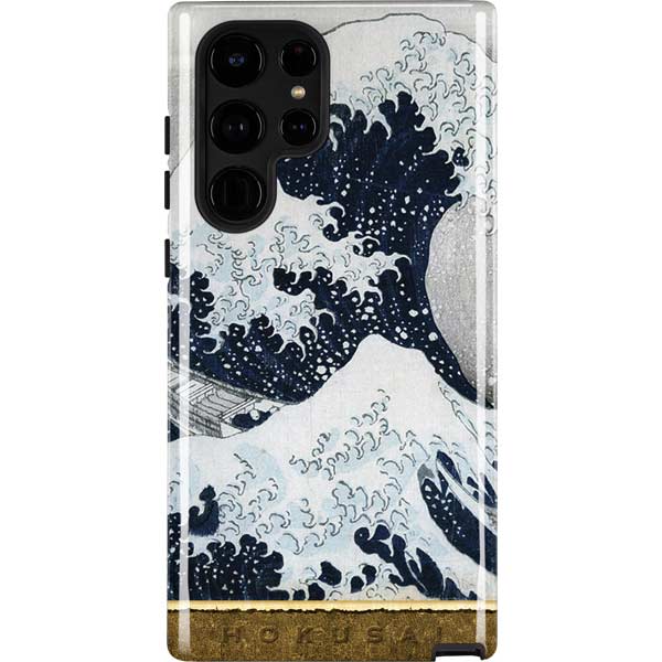 The Great Wave off Kanagawa by Hokusai Galaxy S25 Ultra Impact Case