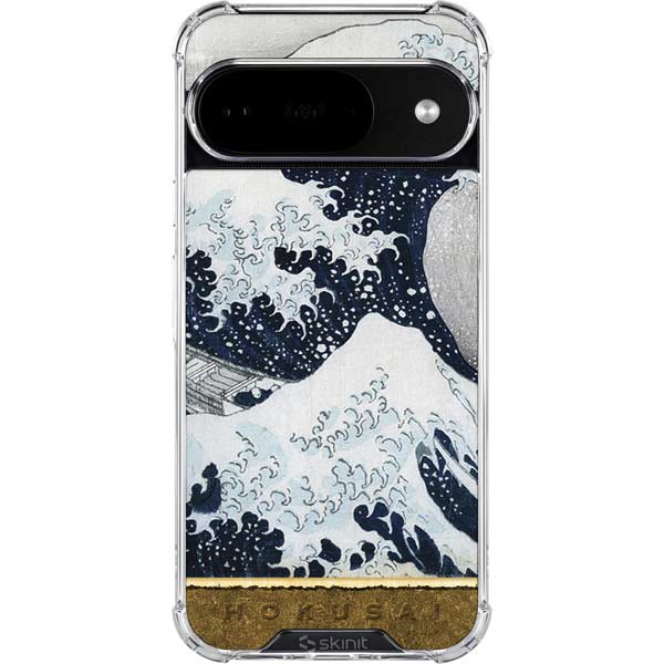 The Great Wave off Kanagawa by Hokusai Google Pixel 10 Clear Case