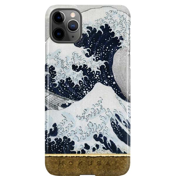 The Great Wave off Kanagawa by Hokusai iPhone Cases