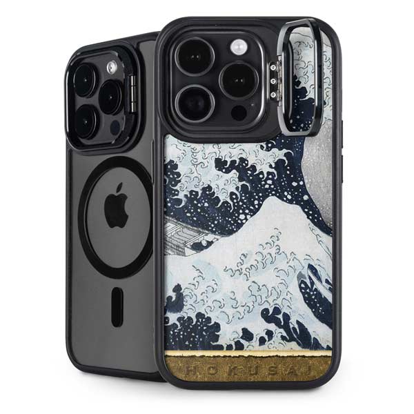 The Great Wave off Kanagawa by Hokusai iPhone Cases