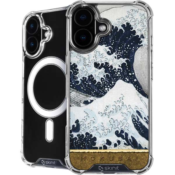 The Great Wave off Kanagawa by Hokusai iPhone 16 Plus MagSafe Case