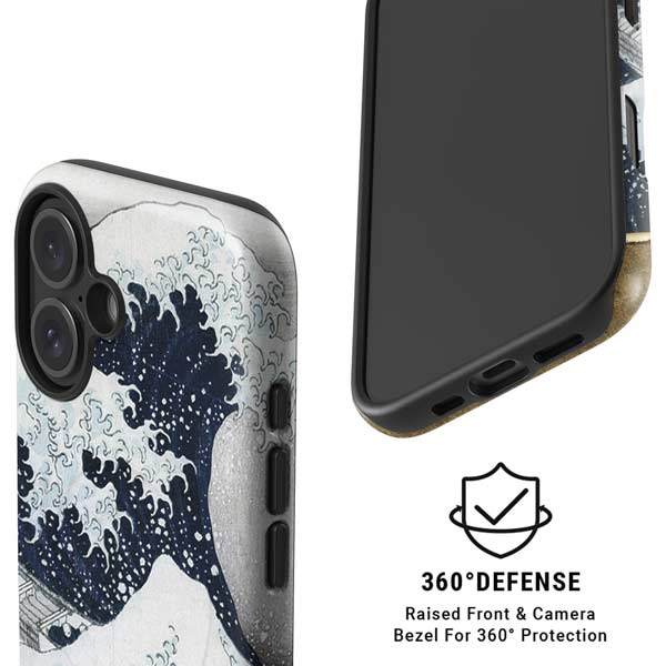 The Great Wave off Kanagawa by Hokusai iPhone 16 Plus Magsafe Impact Case