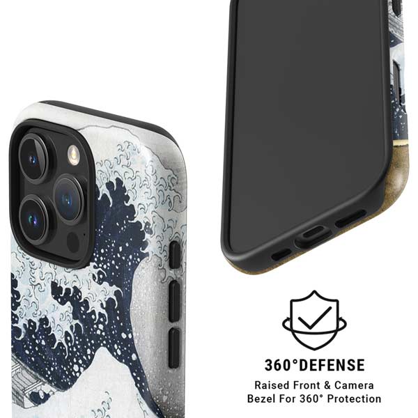The Great Wave off Kanagawa by Hokusai iPhone 16 Pro Magsafe Impact Case